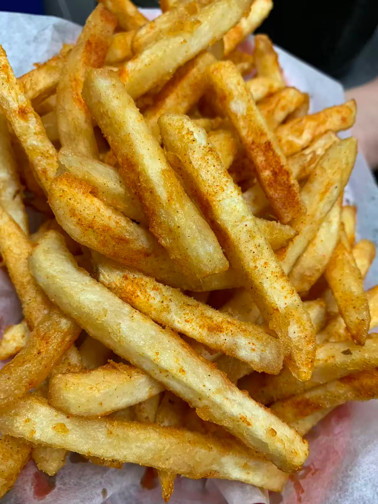Crispy seasoned cajun french fries at Asian N Cajun 2, a Asian Fusion Cajun Seafood Restaurant in Fair Oaks
